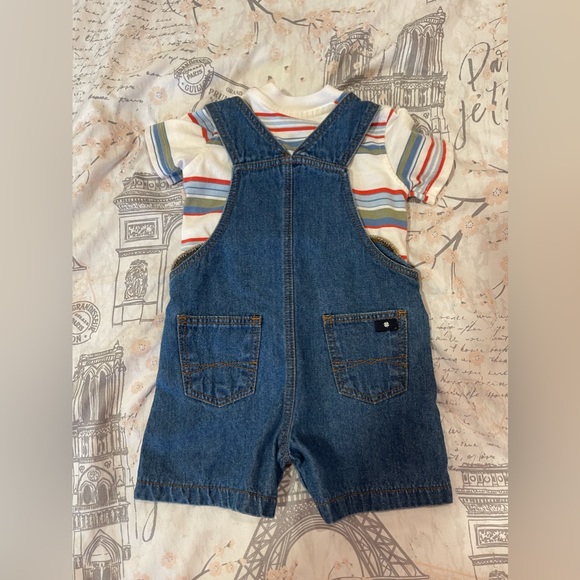 Lucky Brand Overall Outfit size 0-3 - Picture 2 of 7